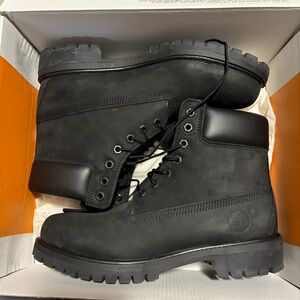 Men’s Timberland Premium 6-Inch Waterproof Boot Black TB010073001